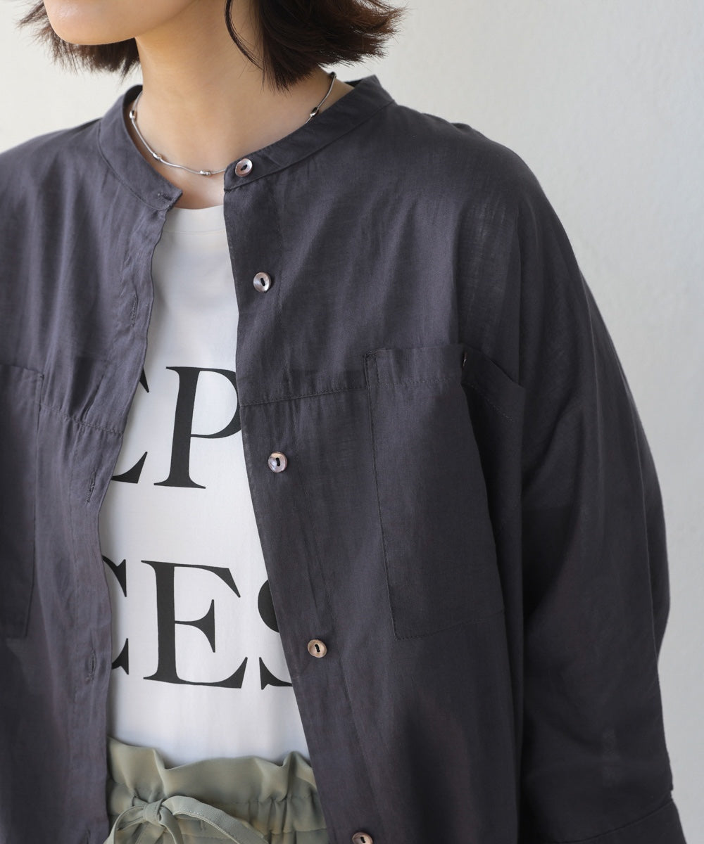 ボイルBIGポケットチュニック