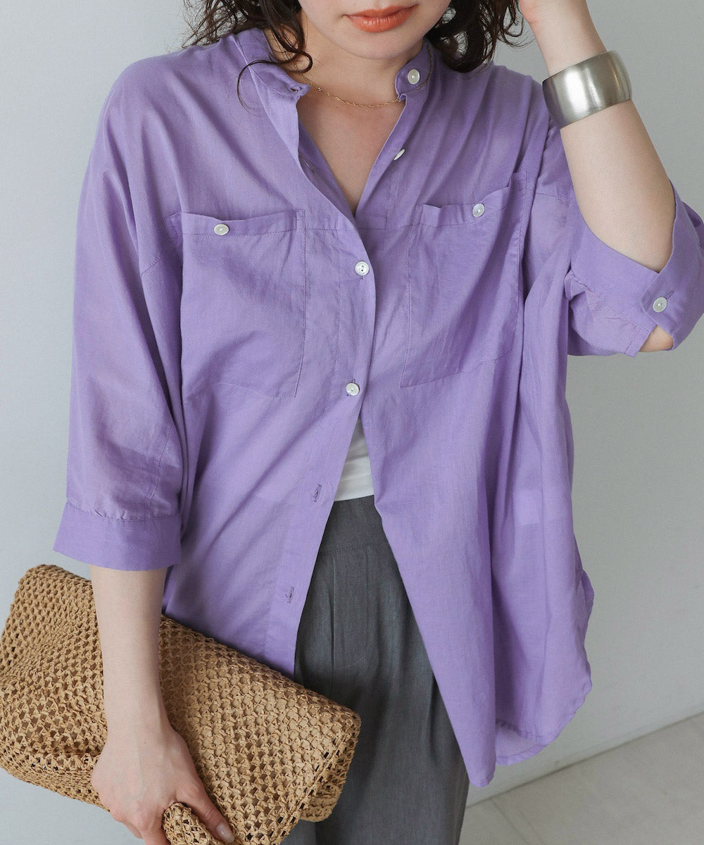 ボイルBIGポケットチュニック