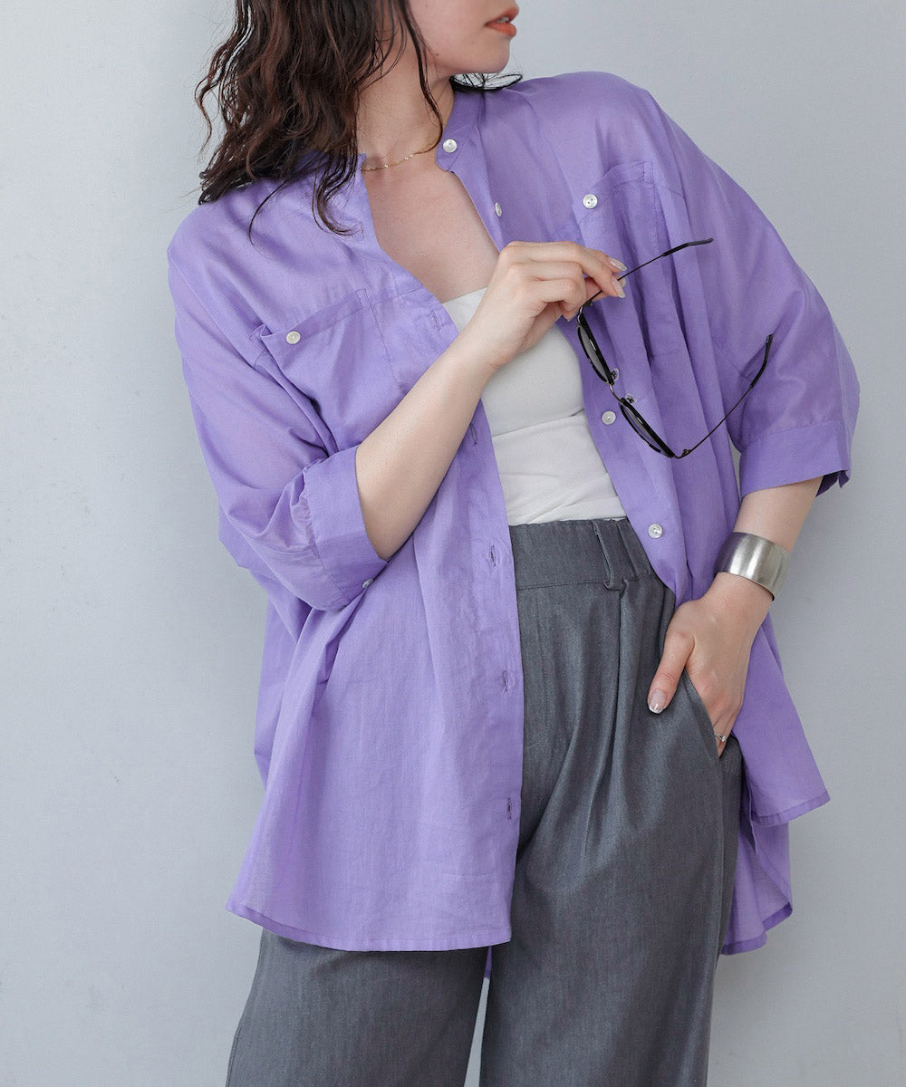 ボイルBIGポケットチュニック