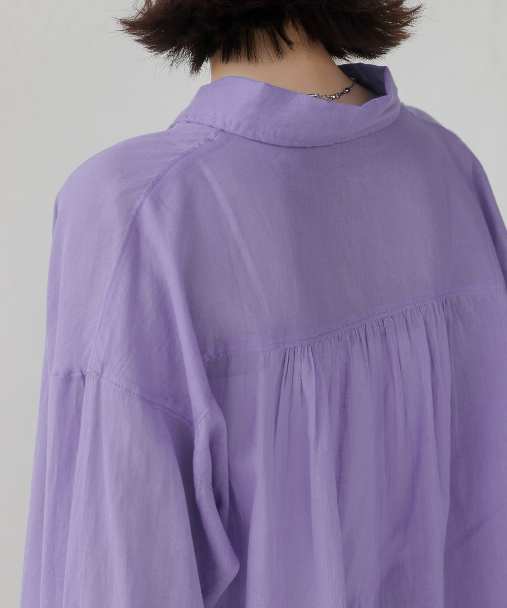 ボイルシンプルシャツ