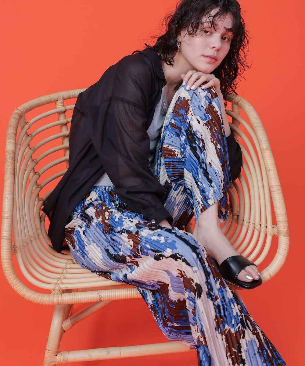 ボイルシンプルシャツ