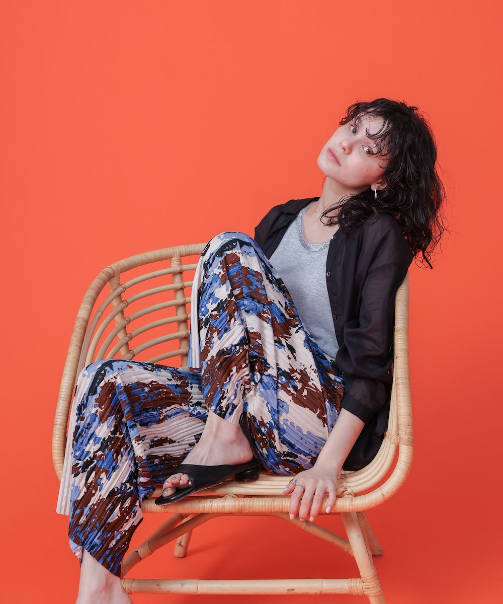 ボイルシンプルシャツ