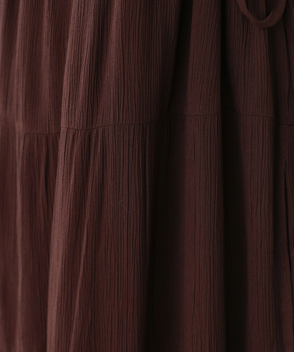 レーヨンクレープキャミワンピース