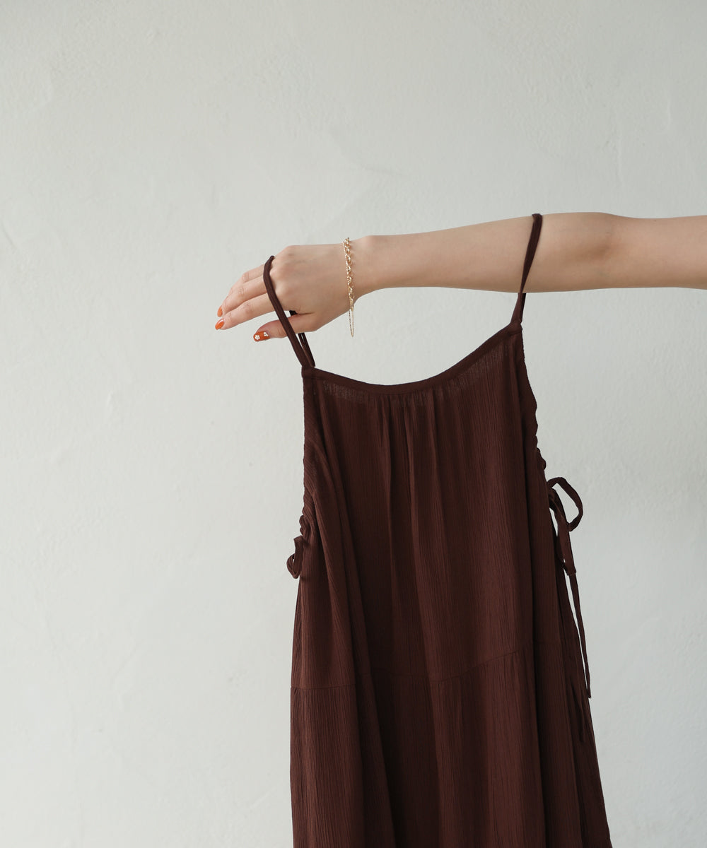 レーヨンクレープキャミワンピース