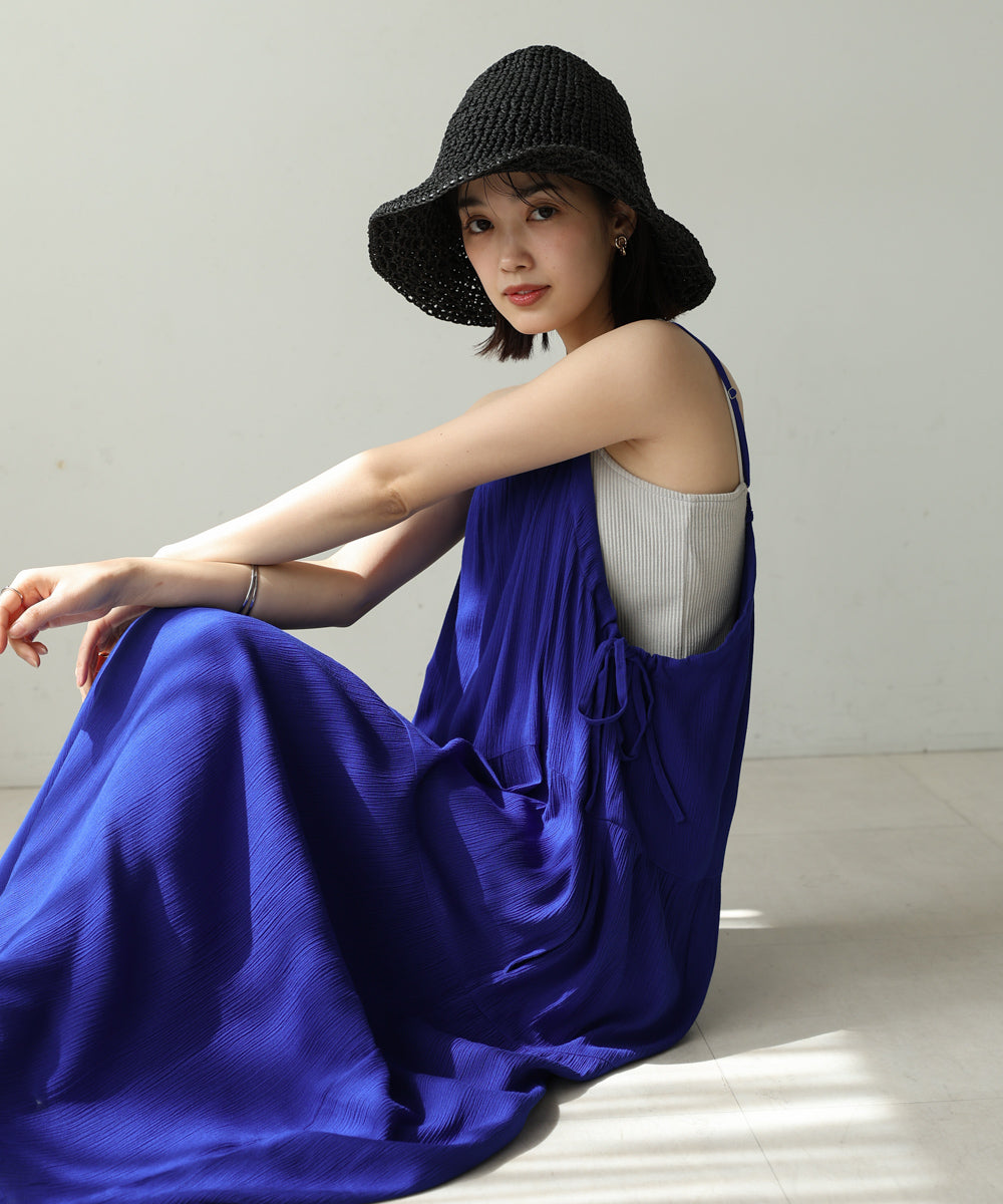 レーヨンクレープキャミワンピース