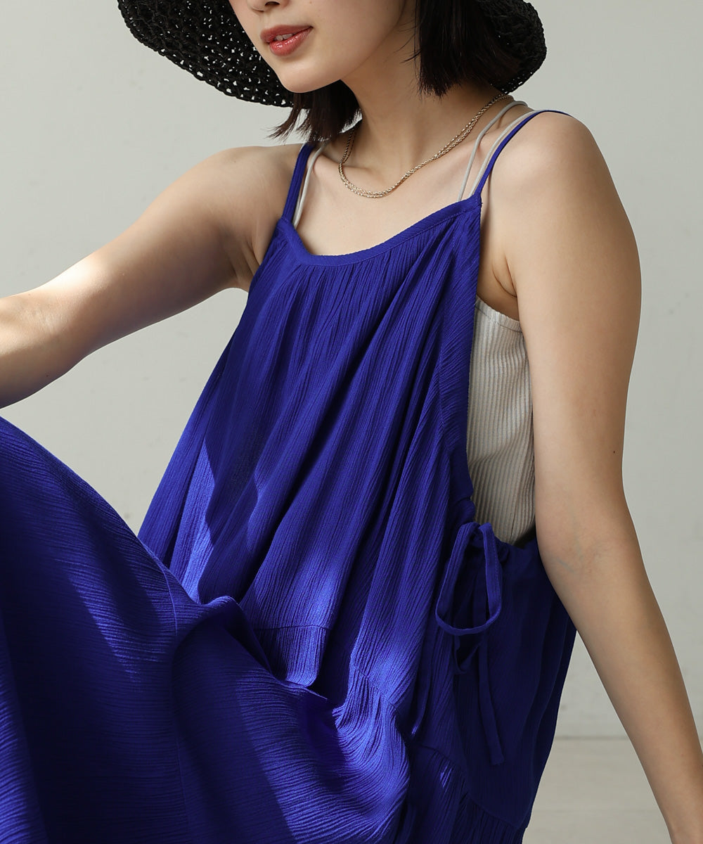 レーヨンクレープキャミワンピース