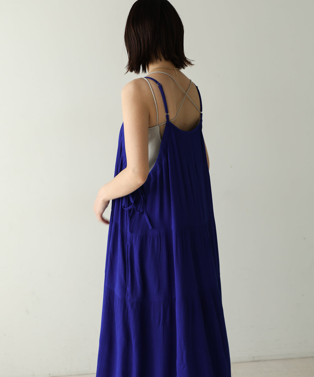 レーヨンクレープキャミワンピース