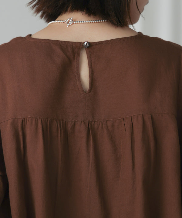 モスコットンエンブロイダリーブラウス