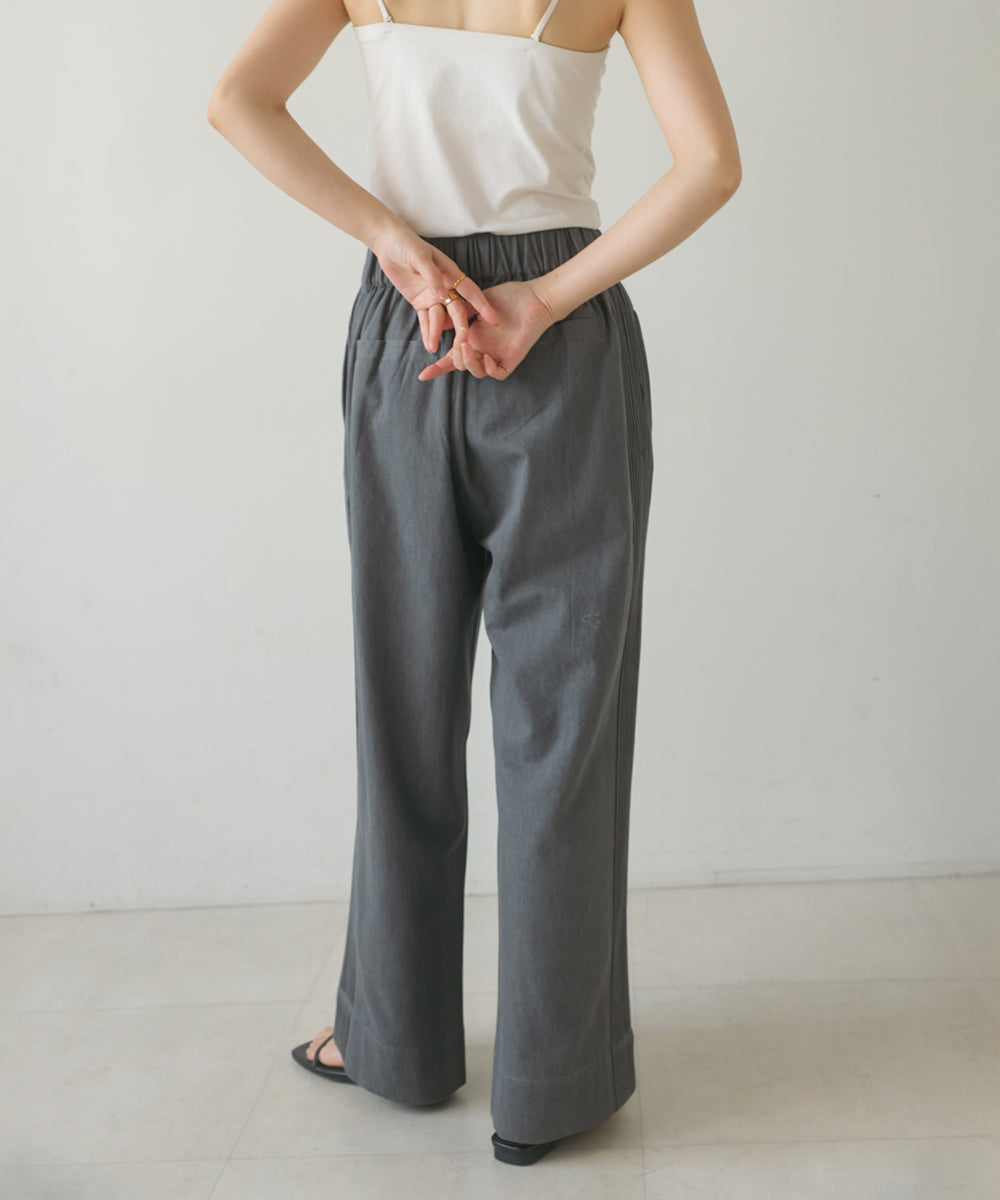 4ozデニムサイドタックパンツ