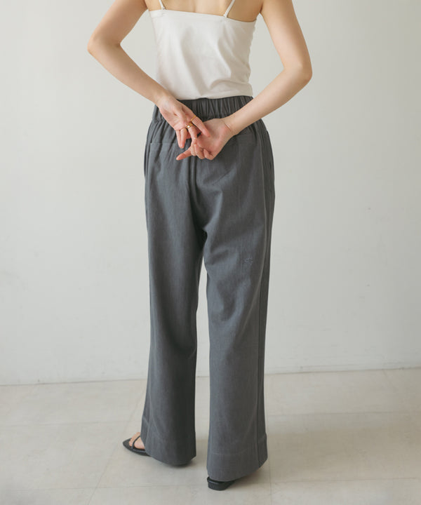 4ozデニムサイドタックパンツ