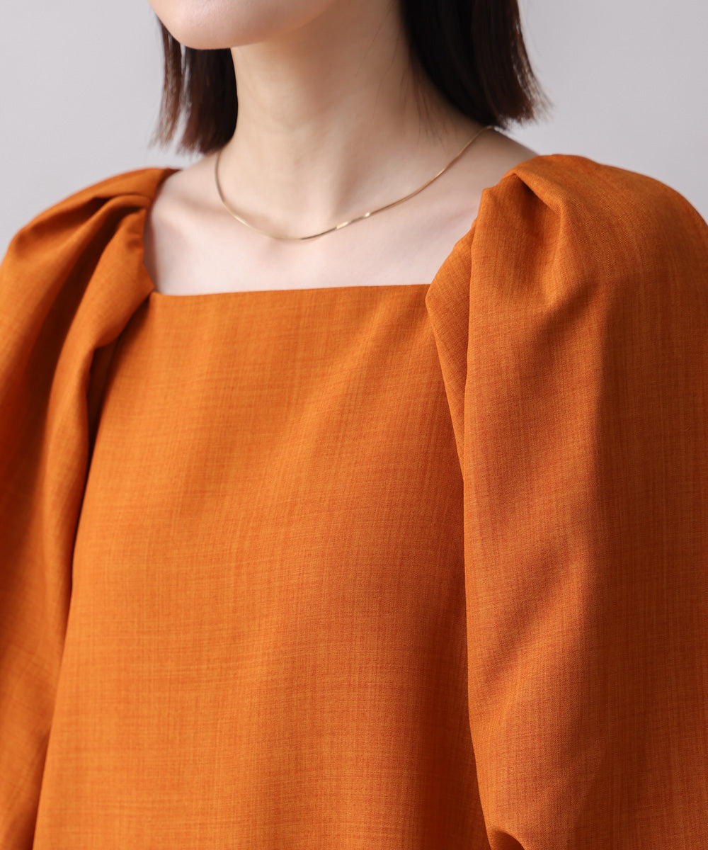 【MARIEコラボ】ラウンドパフロングワンピース