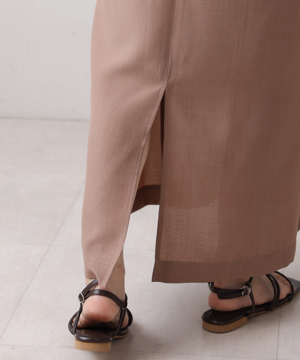 【MARIEコラボ】ラウンドパフロングワンピース