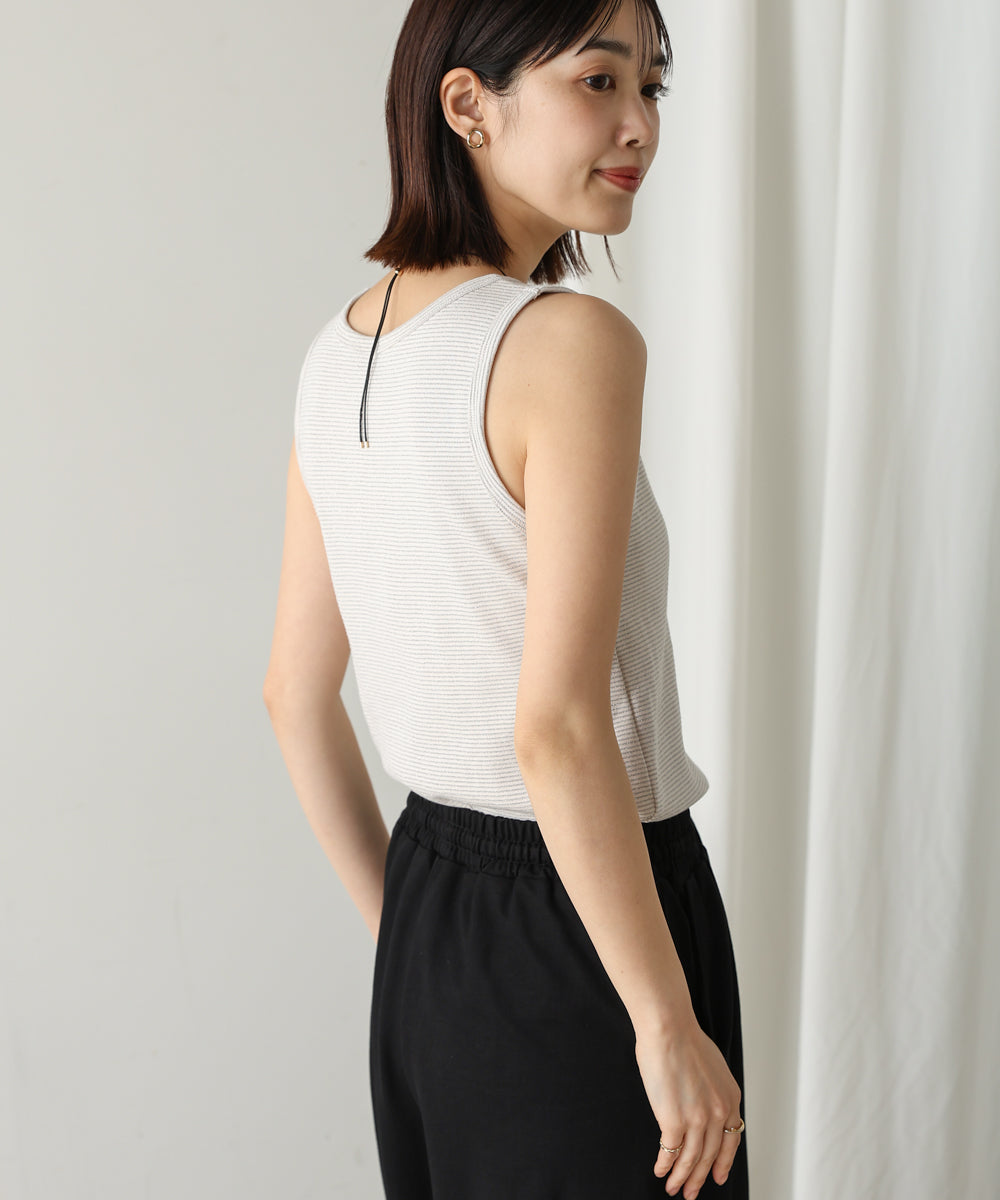 カップ付きラメボーダータンク