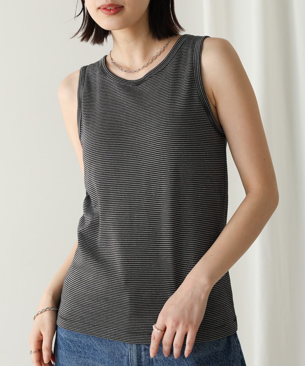 カップ付きラメボーダータンク