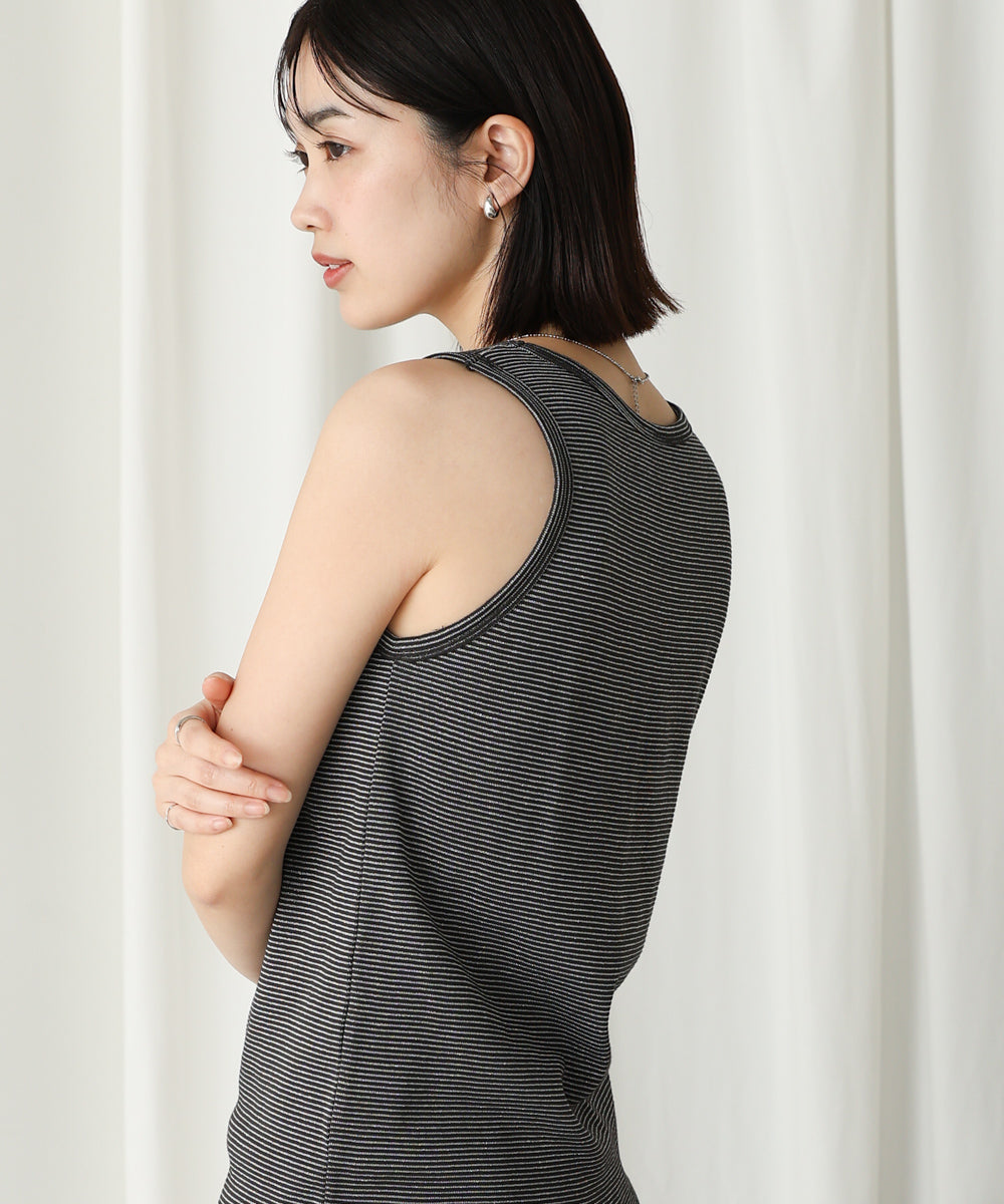 カップ付きラメボーダータンク