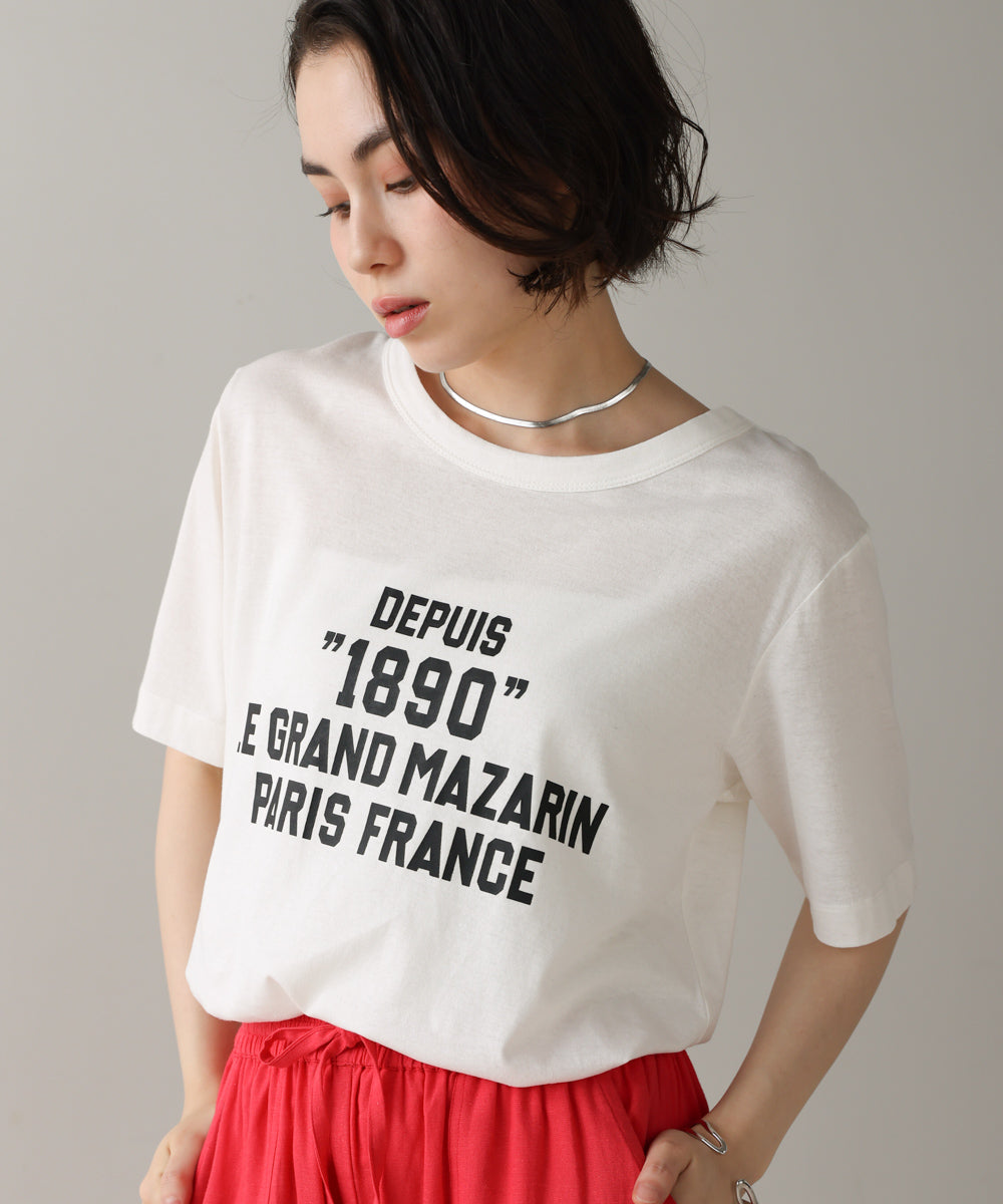 リサイクルポリ天竺ナンバリングTee