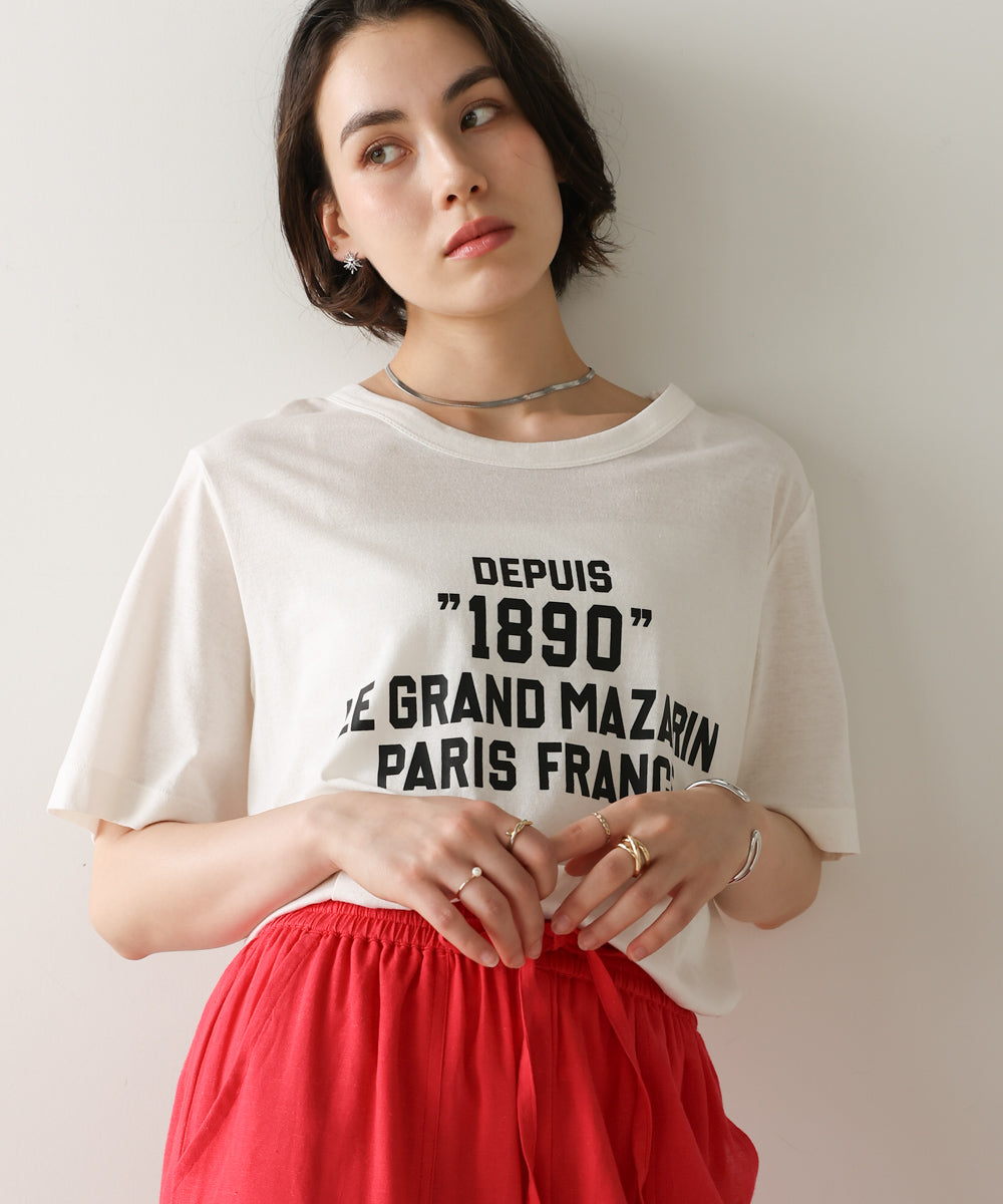 リサイクルポリ天竺ナンバリングTee