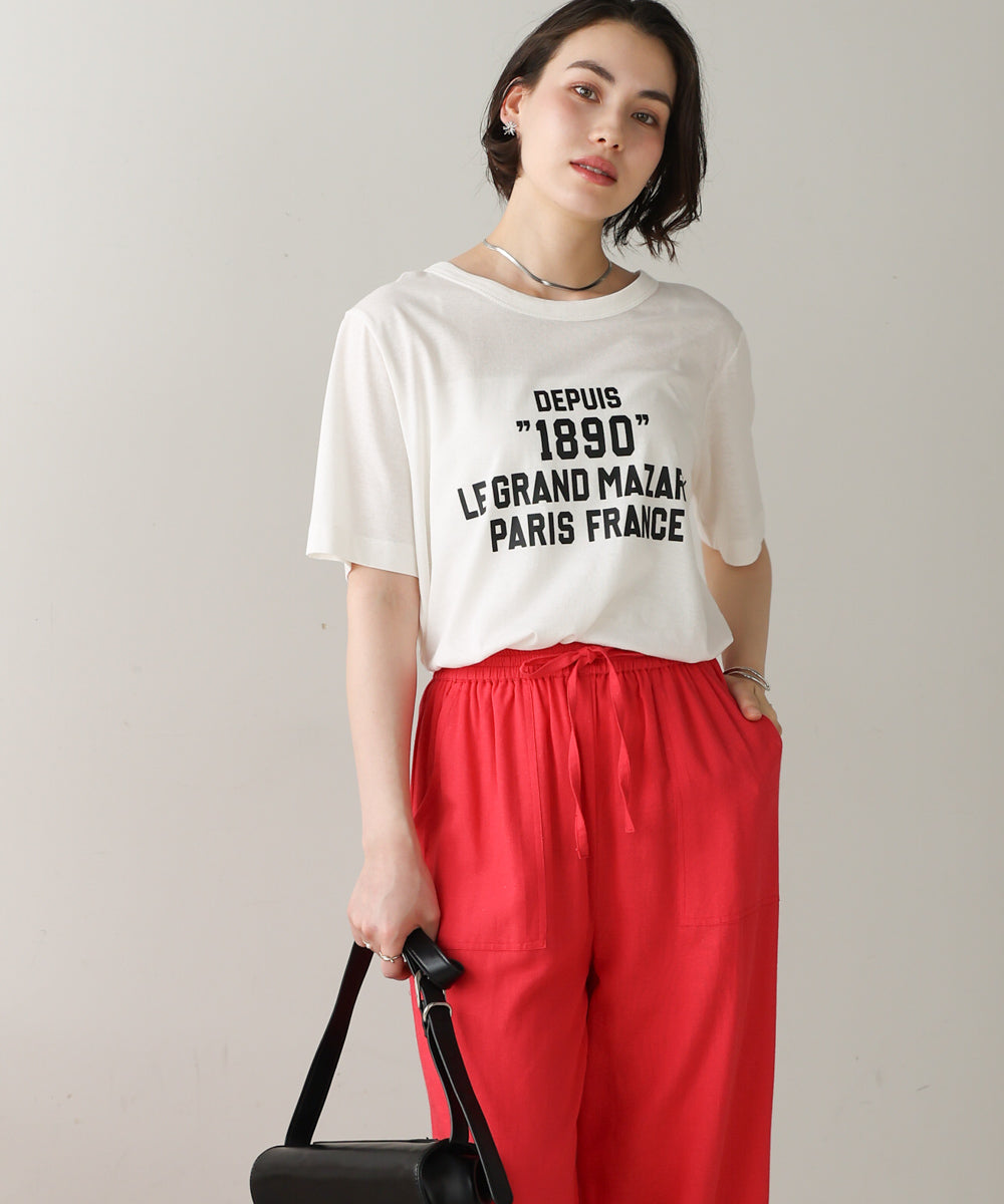 リサイクルポリ天竺ナンバリングTee