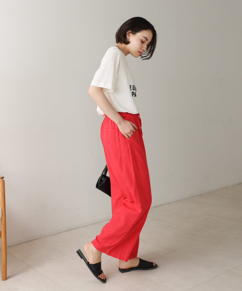 リサイクルポリ天竺ナンバリングTee