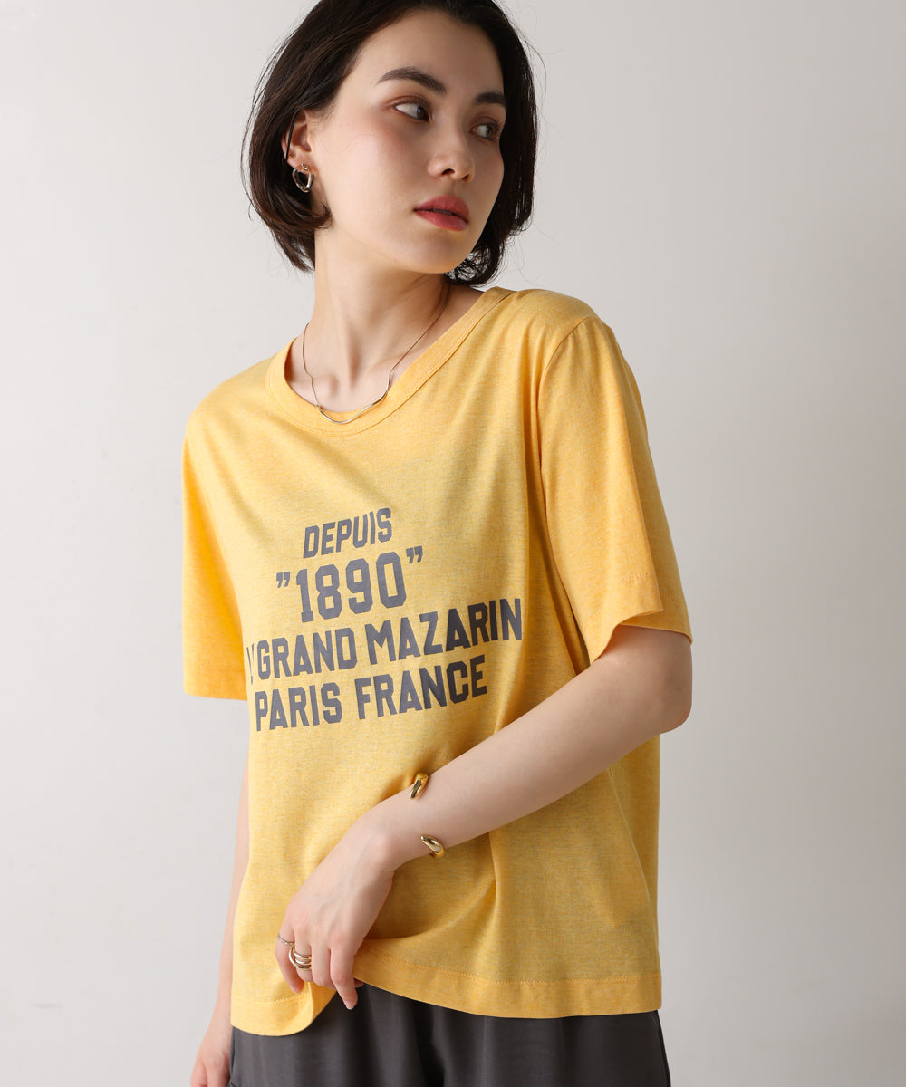 リサイクルポリ天竺ナンバリングTee