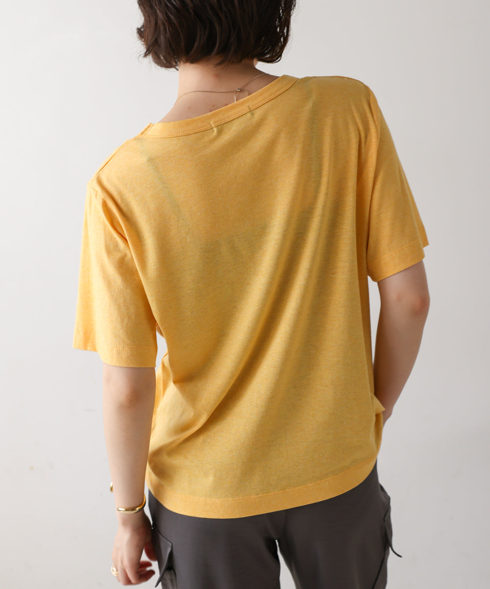 リサイクルポリ天竺ナンバリングTee