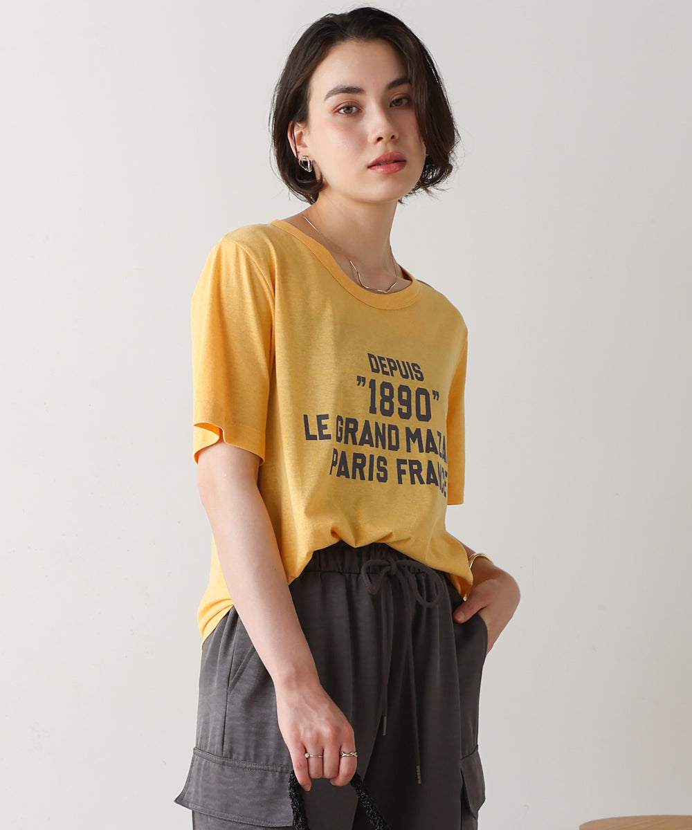 リサイクルポリ天竺ナンバリングTee