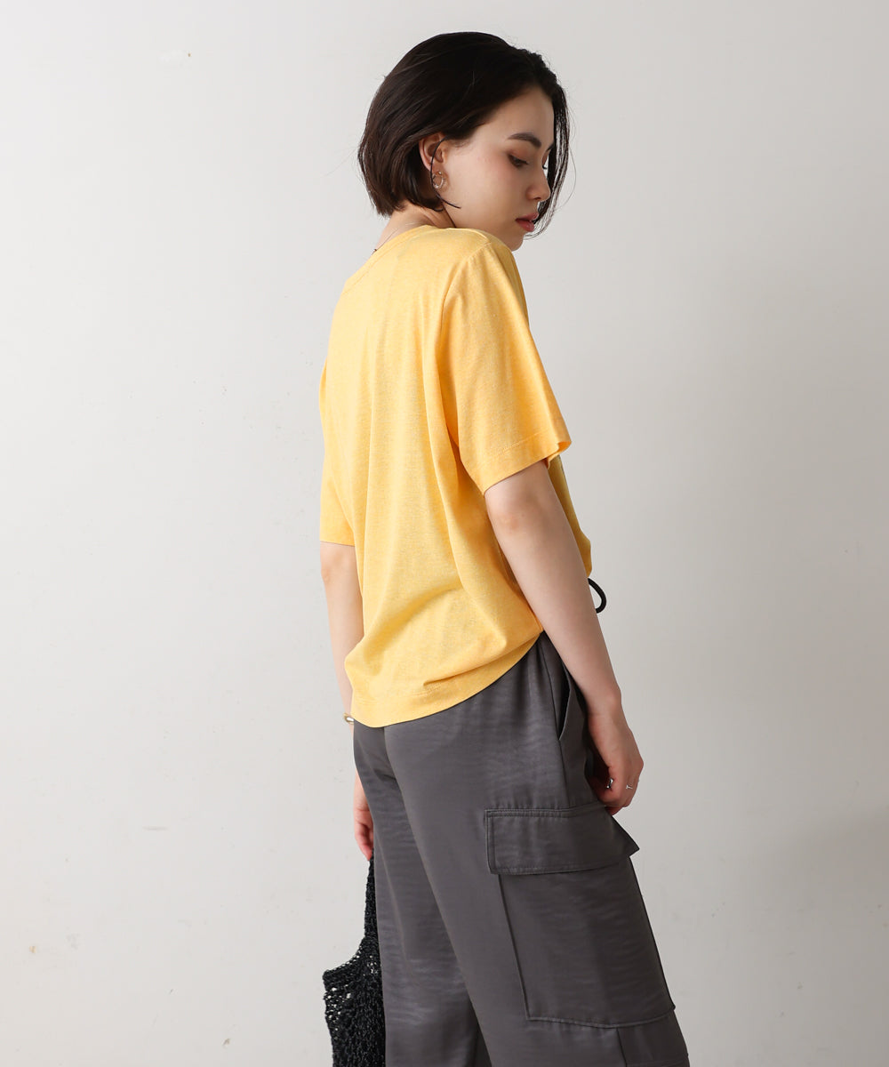 リサイクルポリ天竺ナンバリングTee