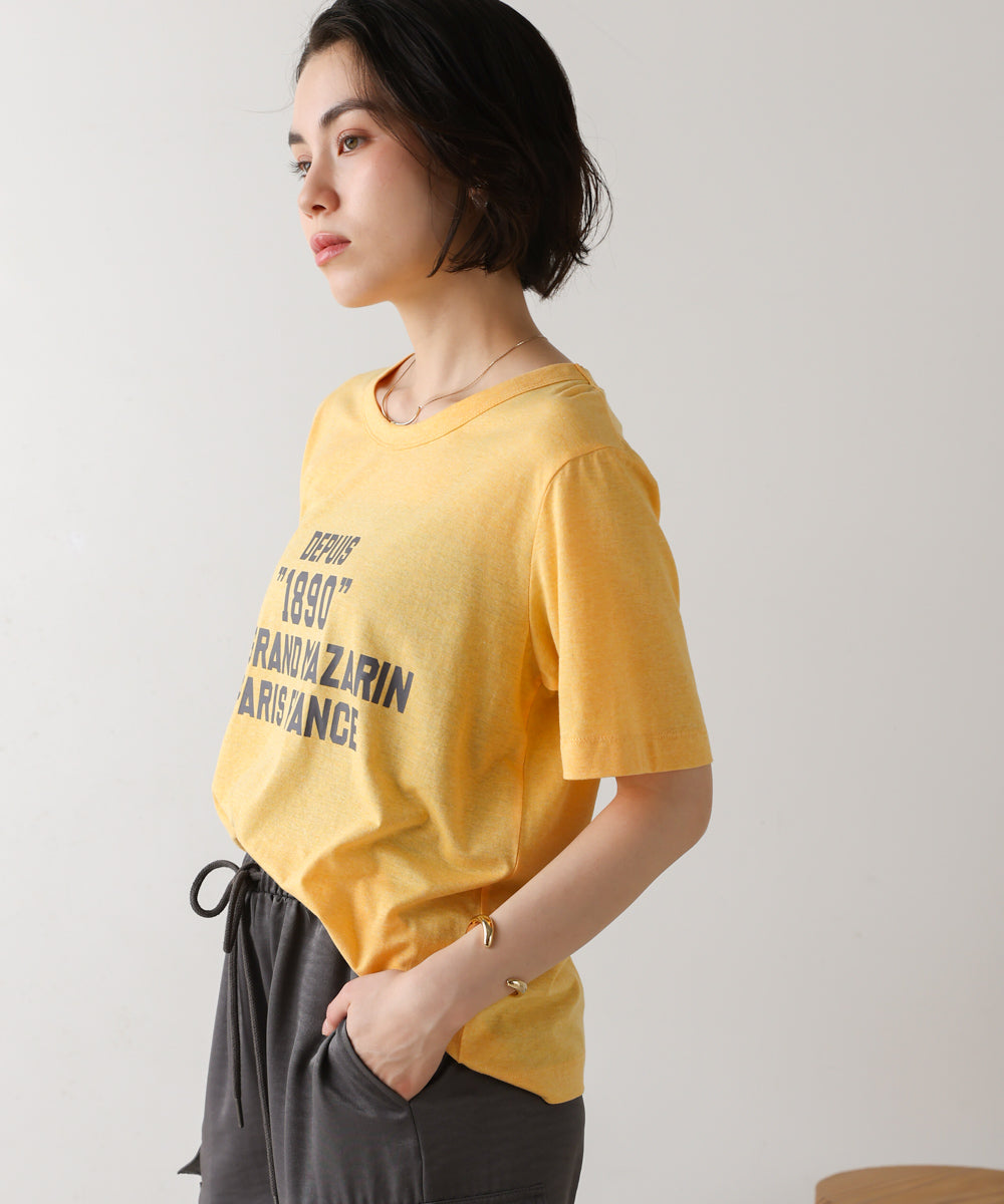 リサイクルポリ天竺ナンバリングTee