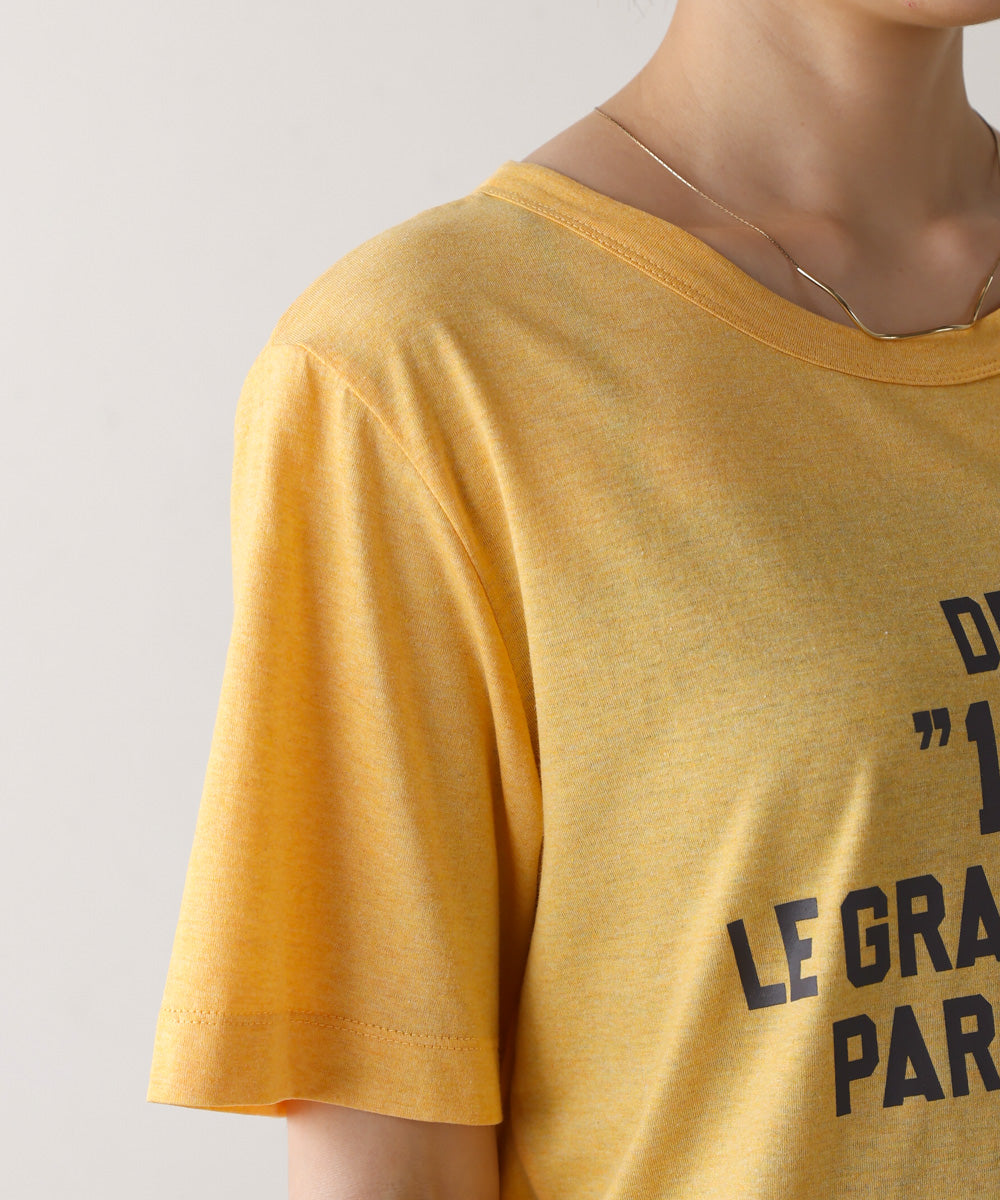 リサイクルポリ天竺ナンバリングTee