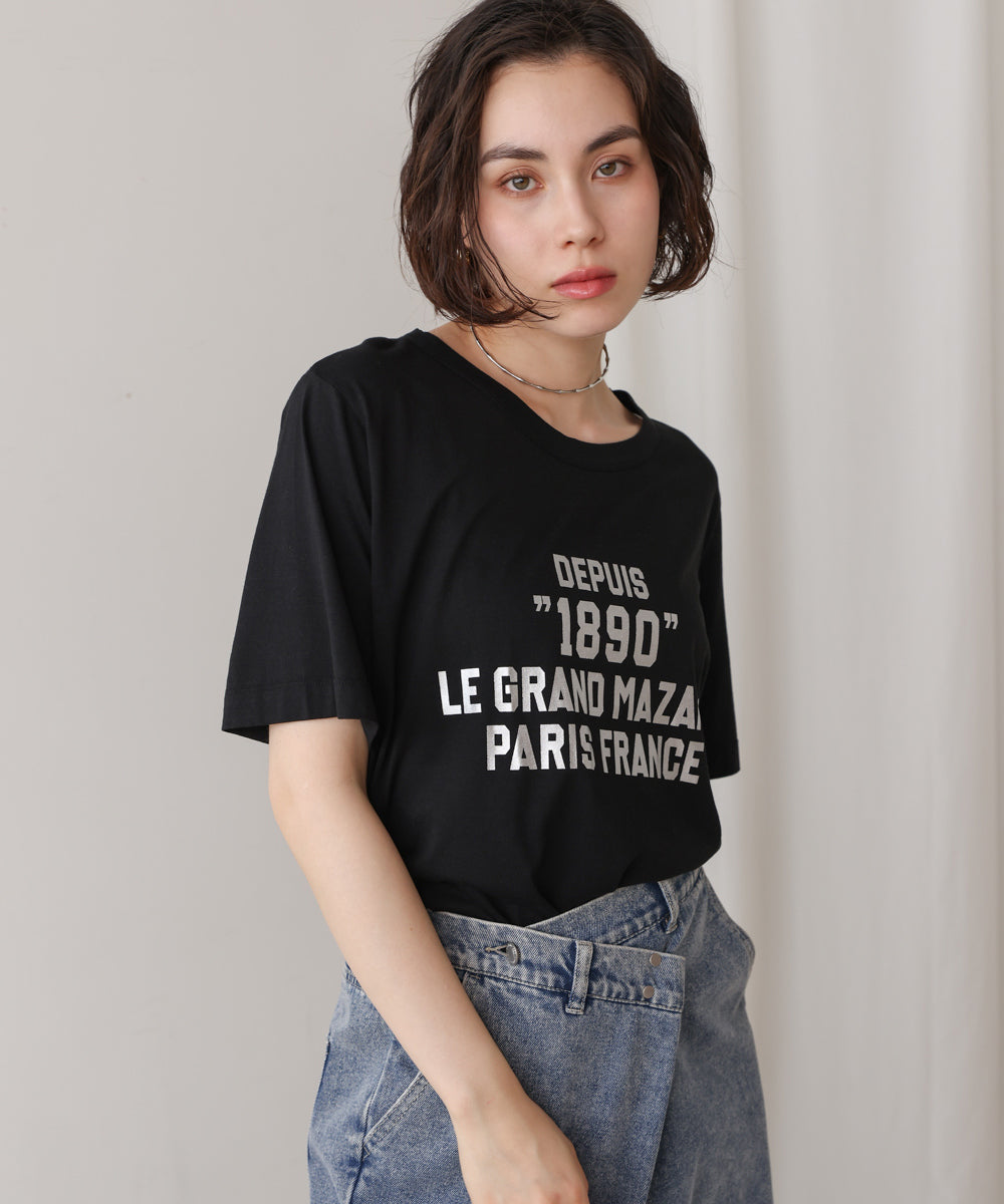 リサイクルポリ天竺ナンバリングTee