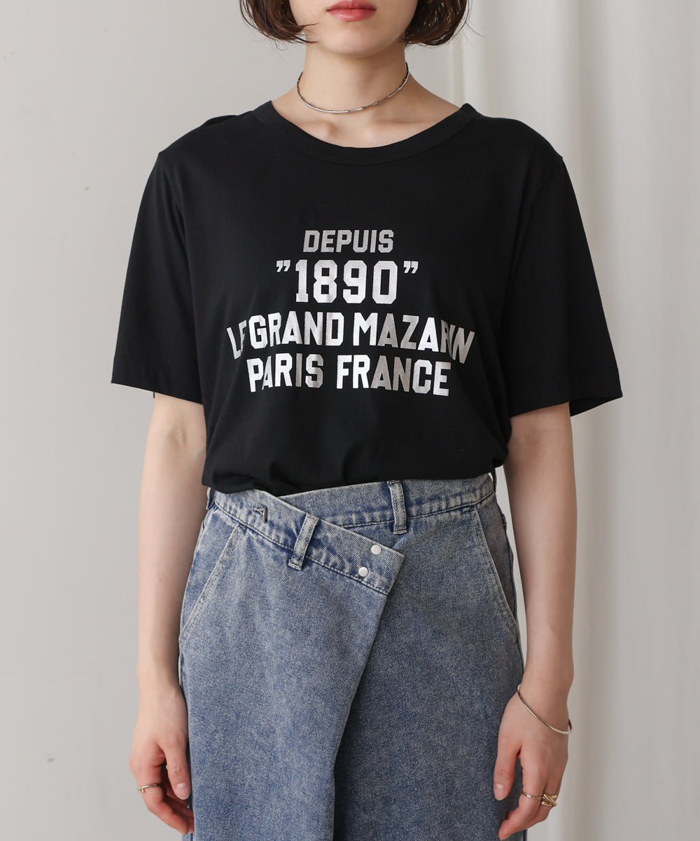 リサイクルポリ天竺ナンバリングTee