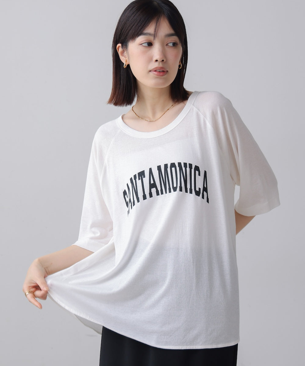 【WEB限定】リサイクルポリ天竺アーチロゴTee