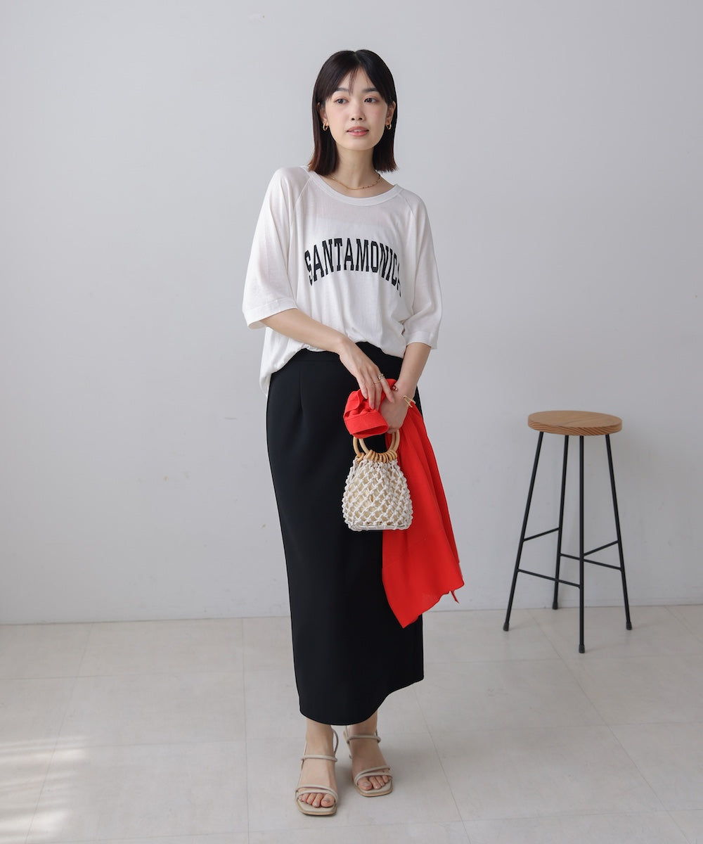 【WEB限定】リサイクルポリ天竺アーチロゴTee