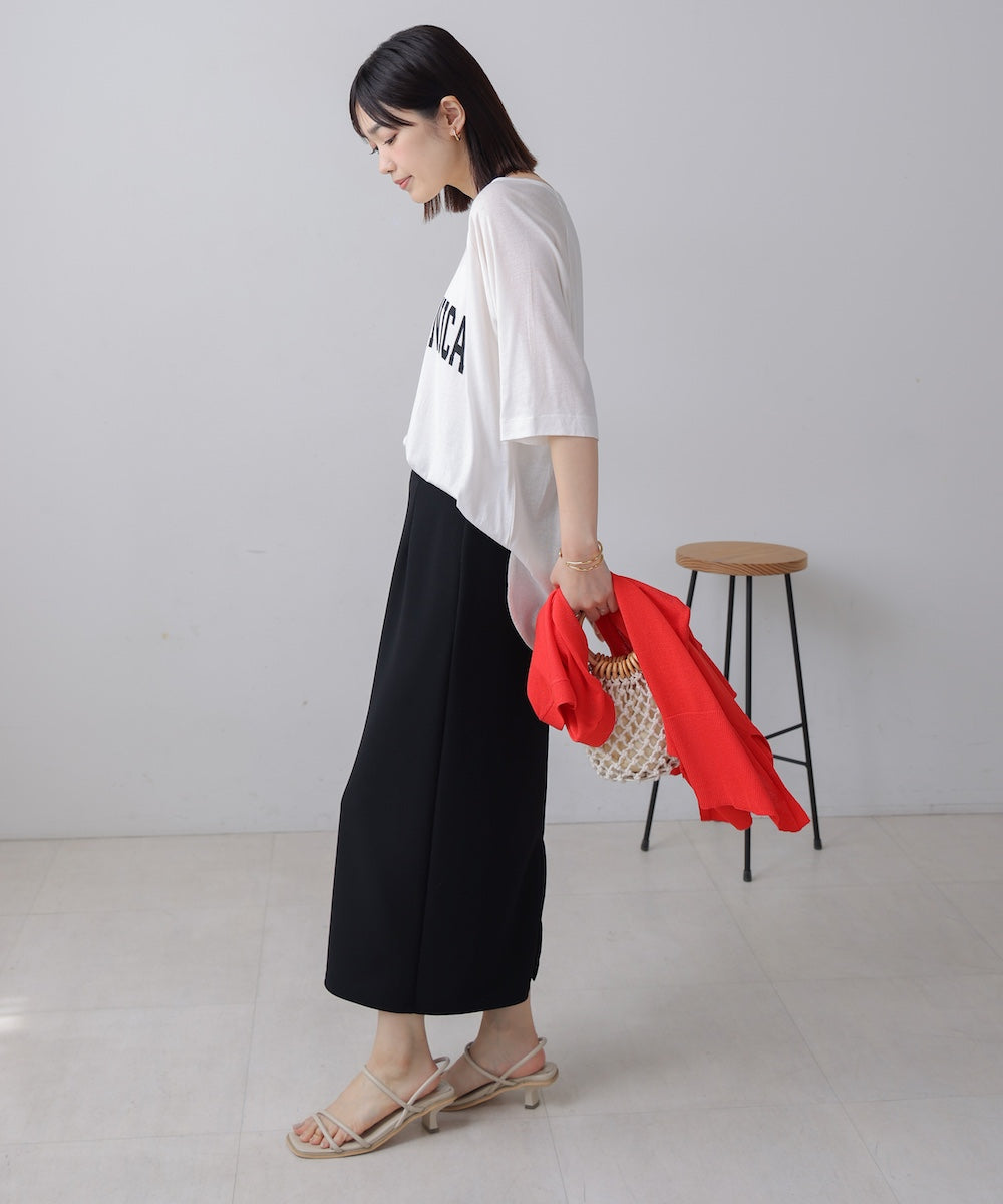 【WEB限定】リサイクルポリ天竺アーチロゴTee