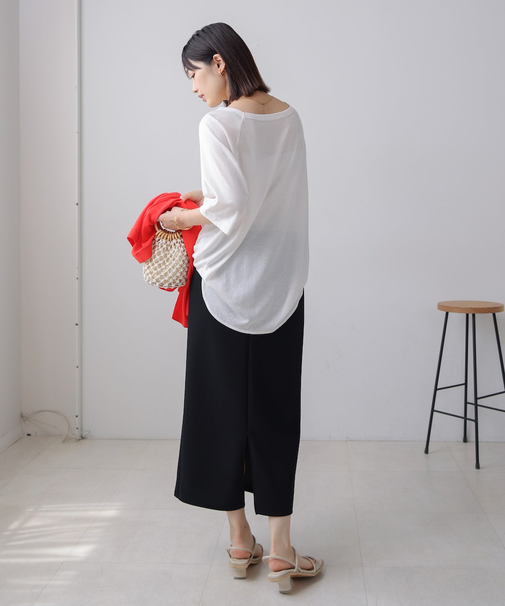 【WEB限定】リサイクルポリ天竺アーチロゴTee