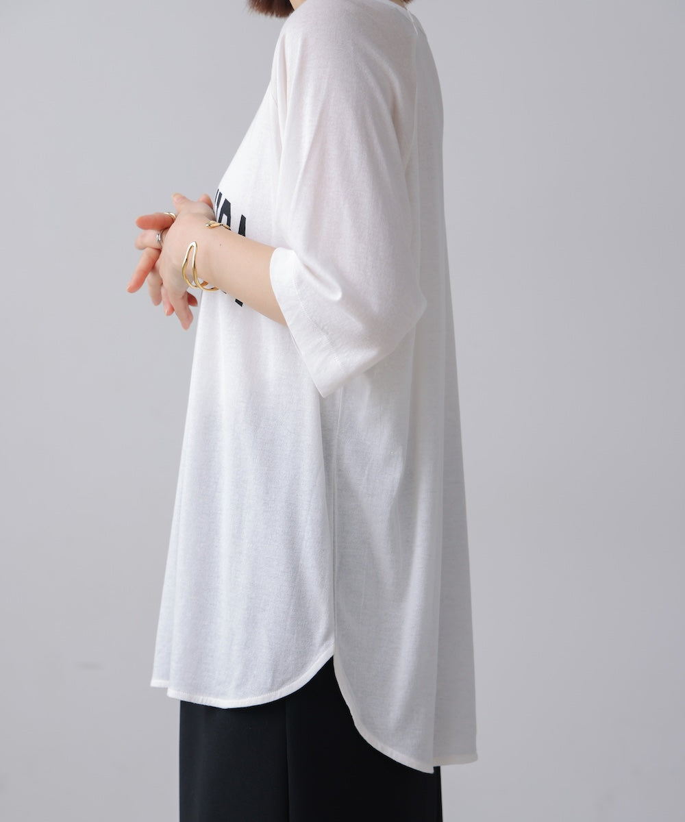 【WEB限定】リサイクルポリ天竺アーチロゴTee