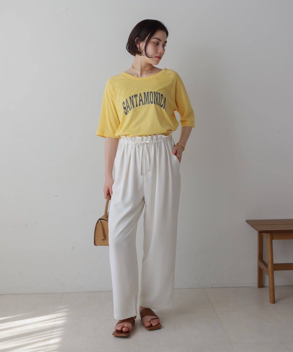 【WEB限定】リサイクルポリ天竺アーチロゴTee