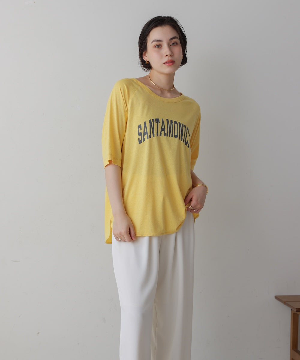 【WEB限定】リサイクルポリ天竺アーチロゴTee