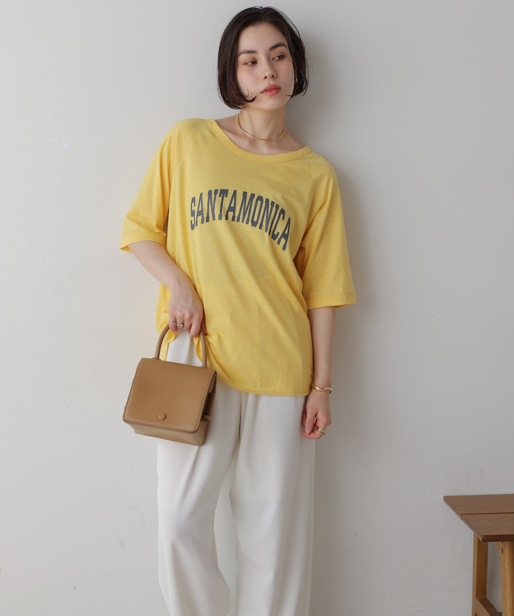 【WEB限定】リサイクルポリ天竺アーチロゴTee