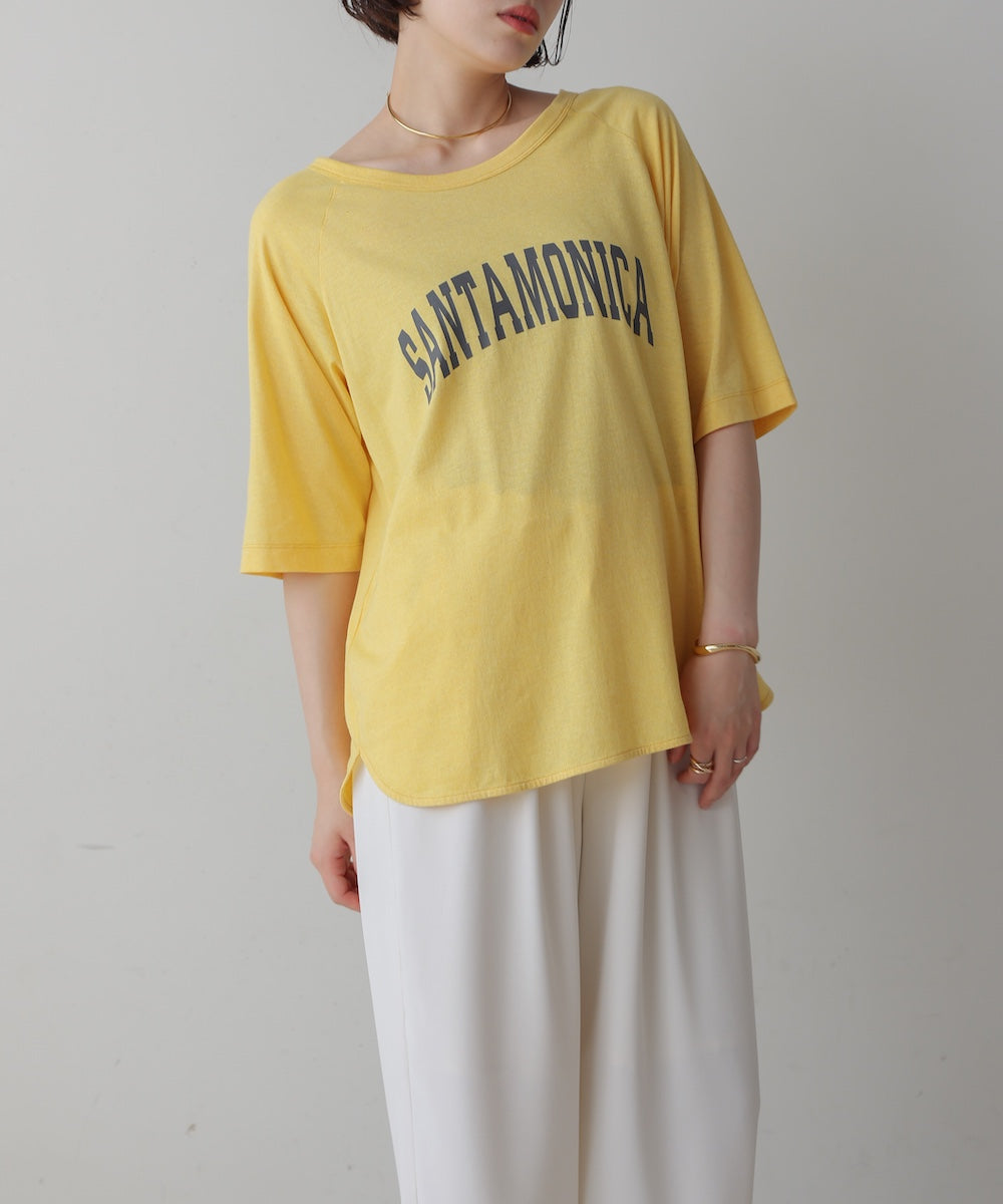 【WEB限定】リサイクルポリ天竺アーチロゴTee