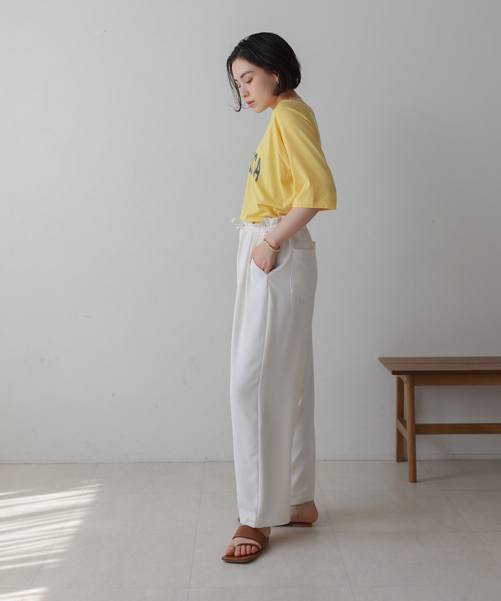 【WEB限定】リサイクルポリ天竺アーチロゴTee