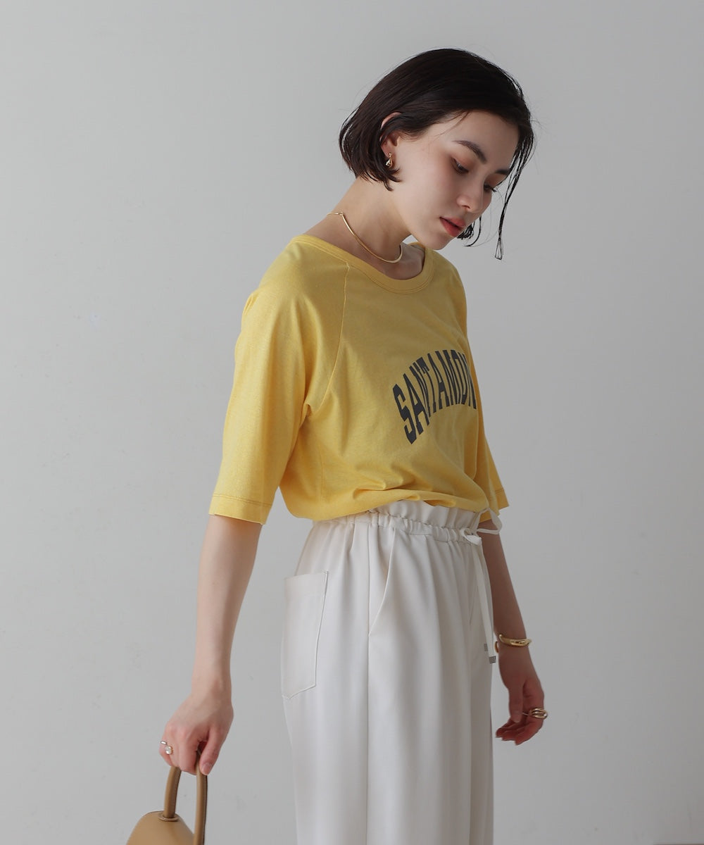 【WEB限定】リサイクルポリ天竺アーチロゴTee