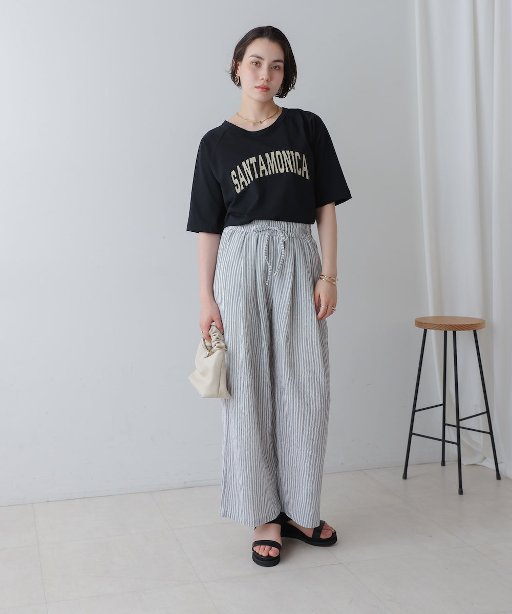 【WEB限定】リサイクルポリ天竺アーチロゴTee