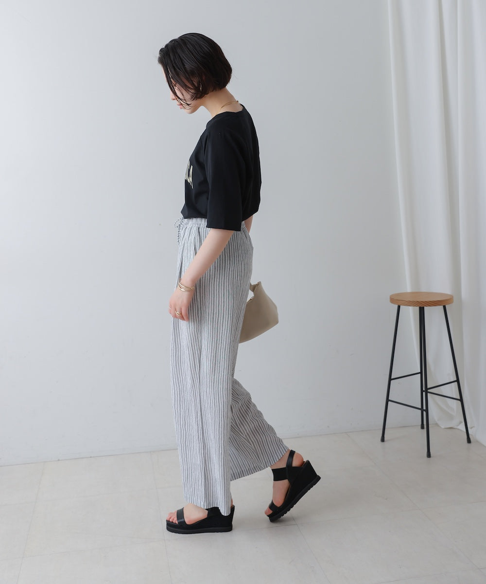 【WEB限定】リサイクルポリ天竺アーチロゴTee