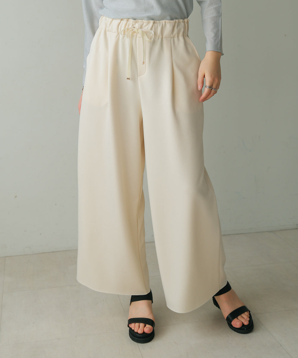 パウンドストレッチセミワイドパンツ