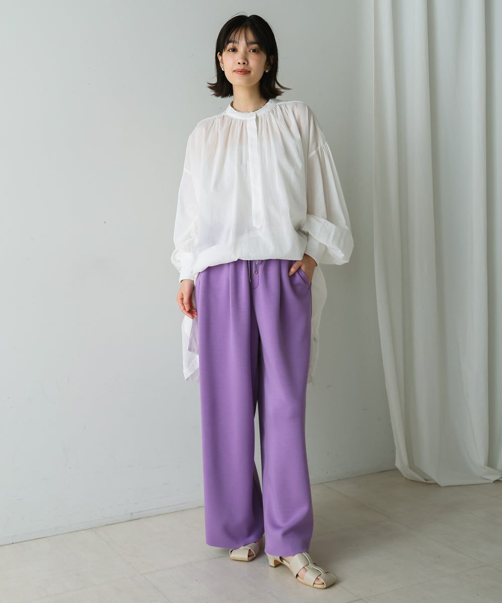 パウンドストレッチセミワイドパンツ