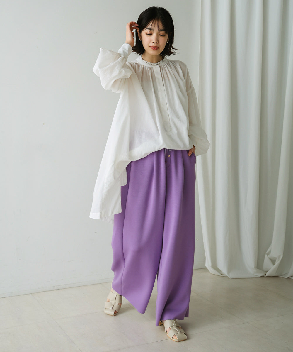 パウンドストレッチセミワイドパンツ