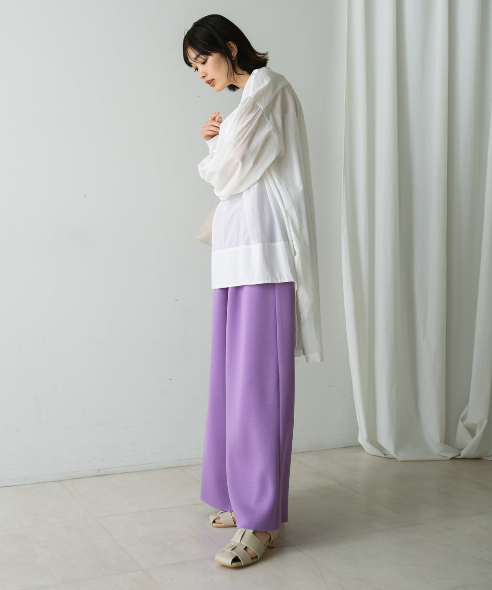 パウンドストレッチセミワイドパンツ