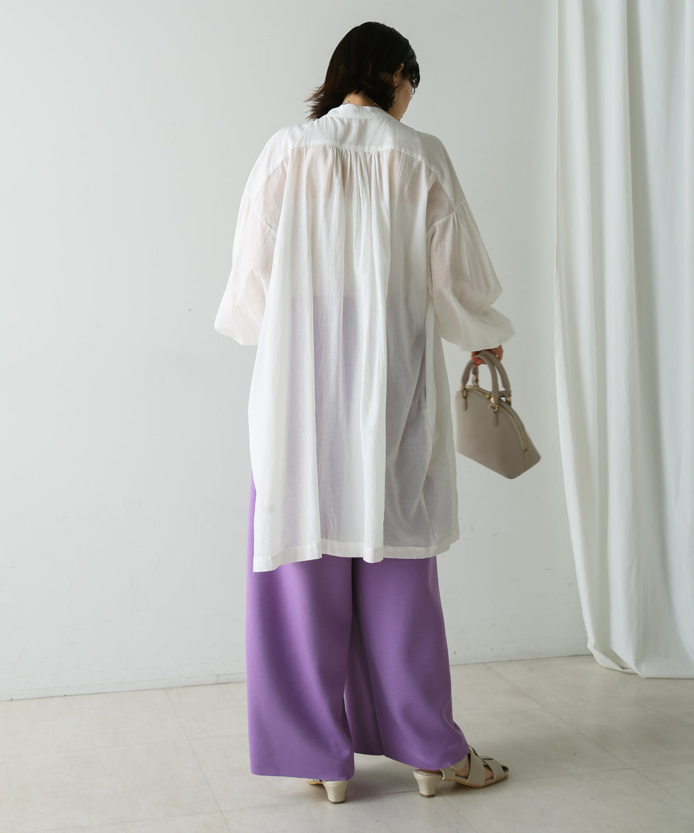 パウンドストレッチセミワイドパンツ
