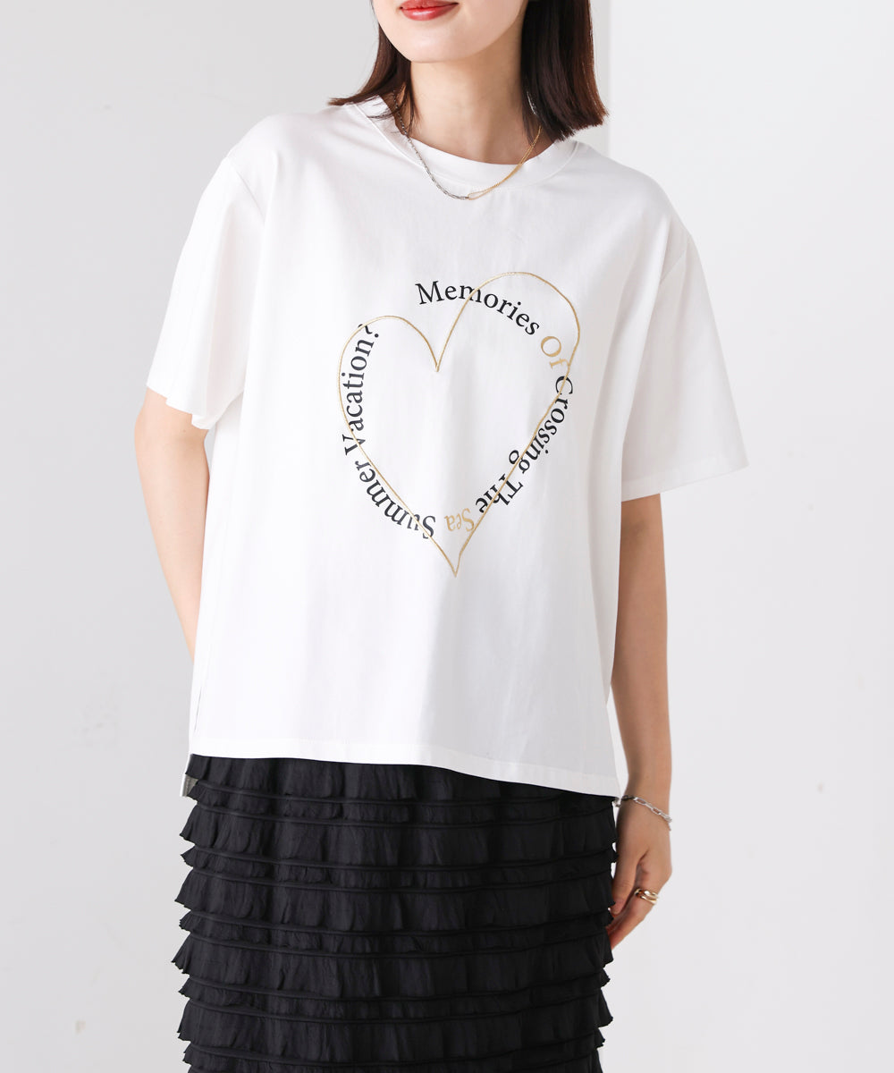 HEARTモチーフTee